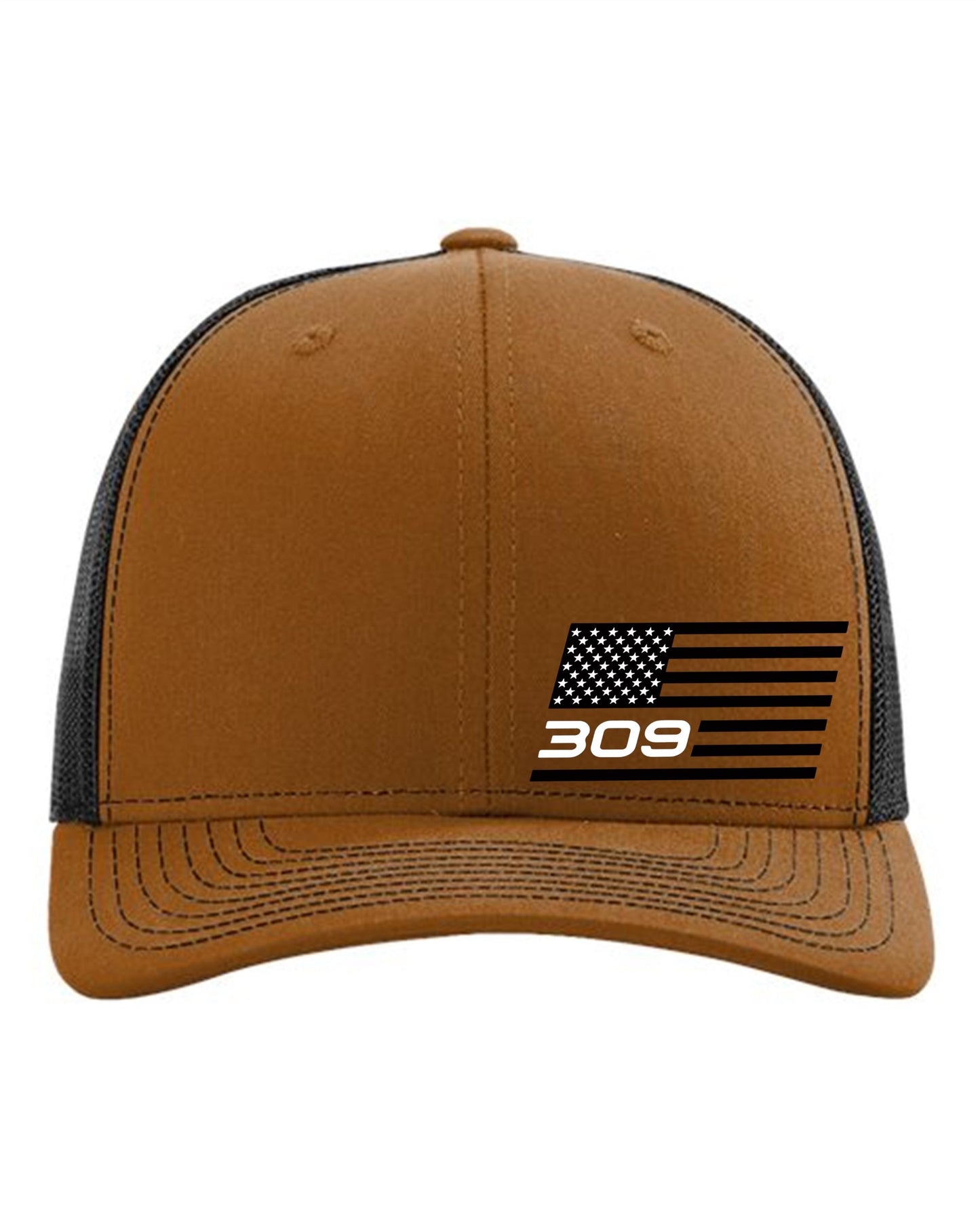 309 Machine Embroidered Hat