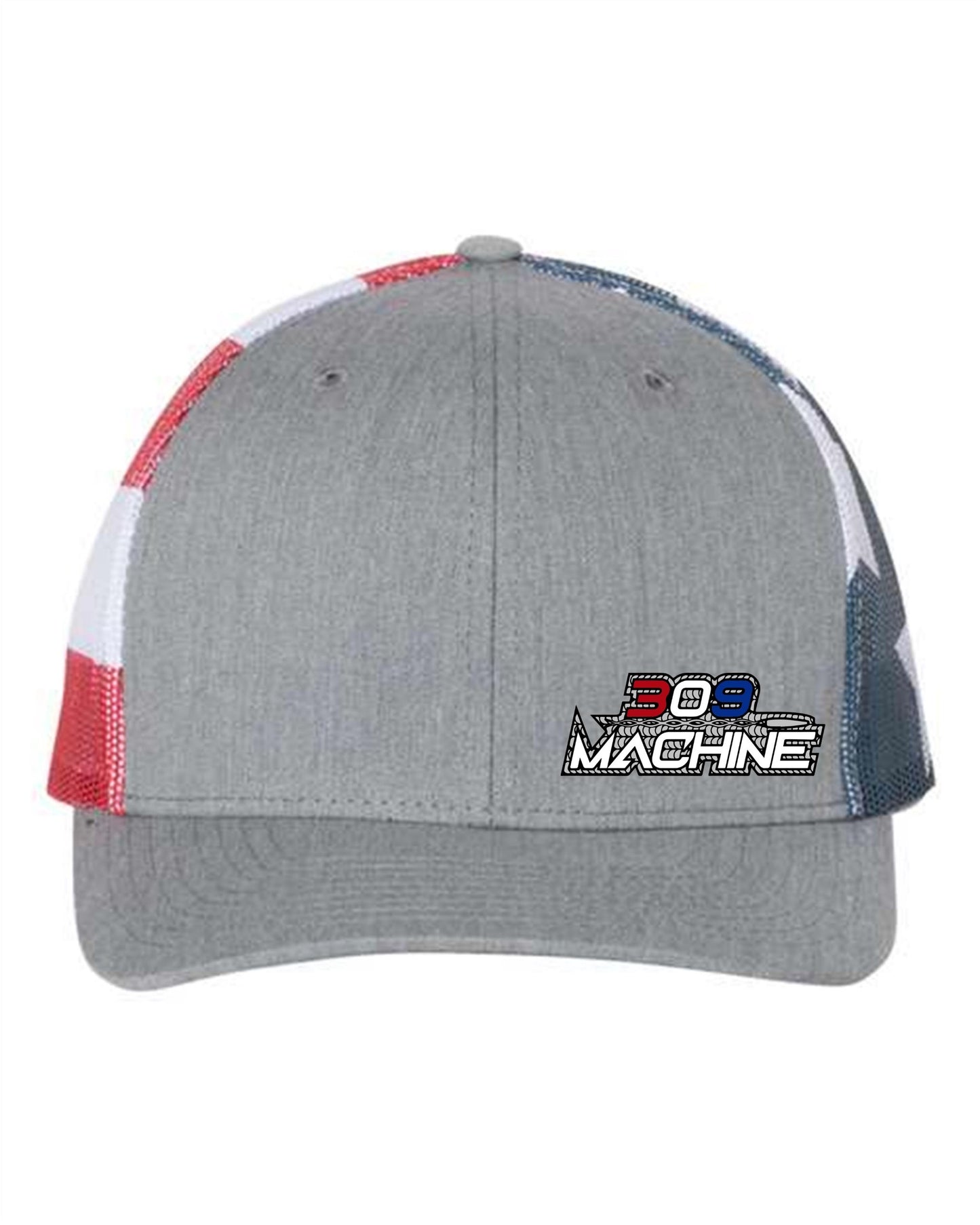 "America" 309 Machine Embroidered Hat